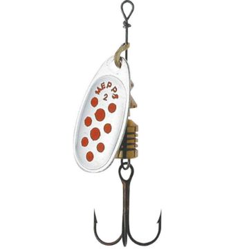 Mepps Comet Silver Red Dot Mepps Comet Silver Red Dot