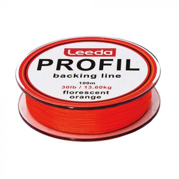 Leeda Profil Backing Line Orange 30lb