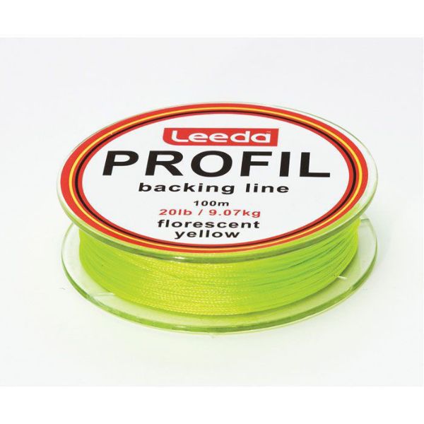 Leeda Profil Backing Line Yellow 20lb