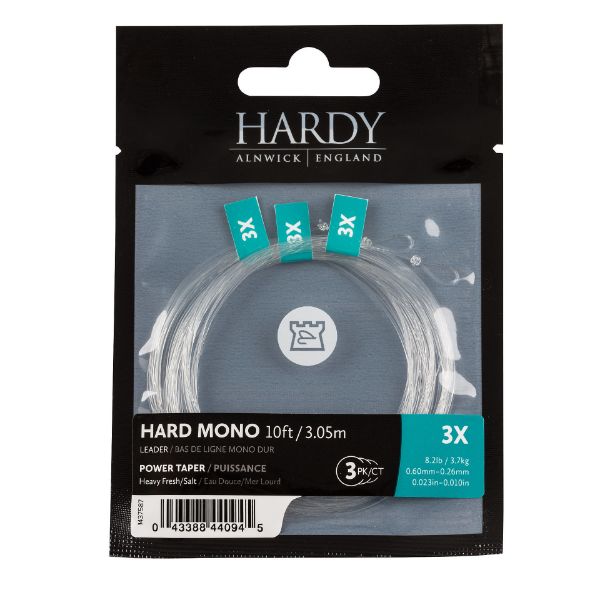 Hardy Hard Mono Power Taper Salt 10ft 3pc 8.2lb