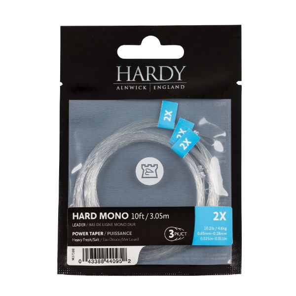 Hardy Hard Mono Power Taper Salt 10ft 3pc 10.2lb