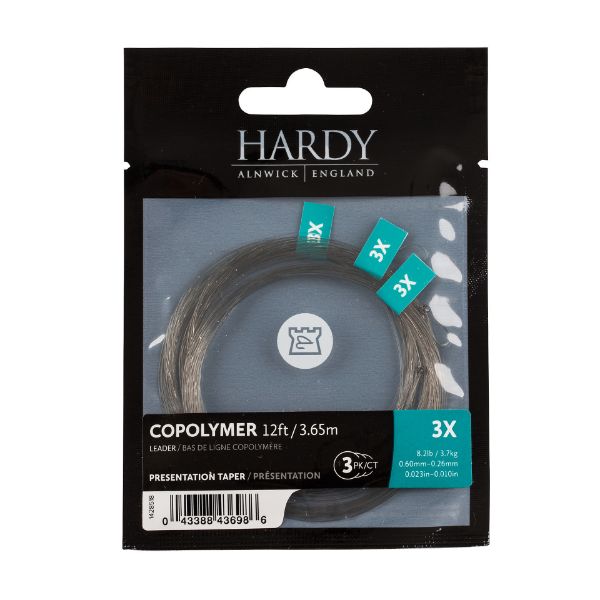 Hardy Copolymer Presentation 12ft 3pc 8.2lb (3X)