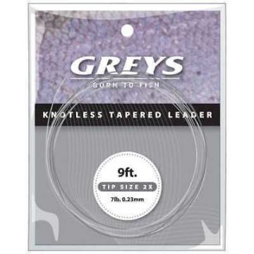 Greys Greylon Copolymer Knotless Tapered Leader Greys Greylon Copolymer Knotless Tapered Leader