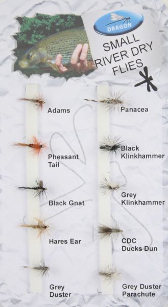 Dragon Small River Dry Flies