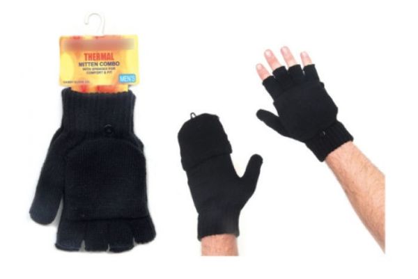 Mens Thermal Shooter Mitt Gloves