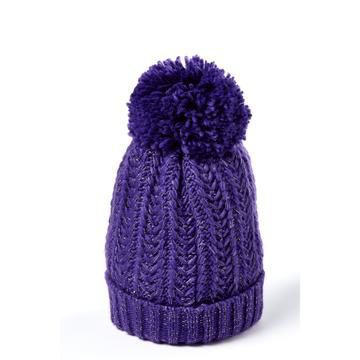 Pro Climate Ladies Waterproof & Windproof Hat With Pom (Purple) Pro Climate Ladies Waterproof & Windproof Hat With Pom (Purple)