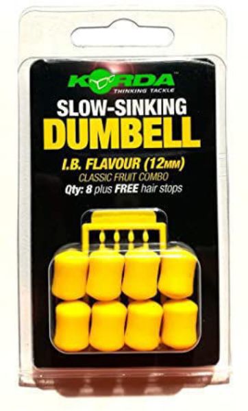 Korda SLOW SINKING Dumbells I.B Flavour 12mm