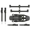 Fox Black Label QR 3 rod Pod complete