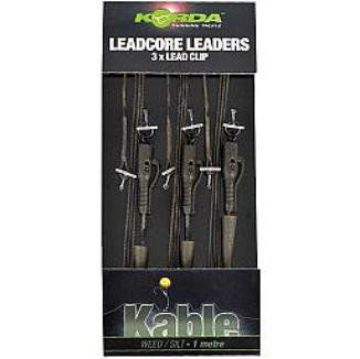 Korda Hybrid Lead Clip Leadcore Leader Gravel Korda Hybrid Lead Clip Leadcore Leader Gravel