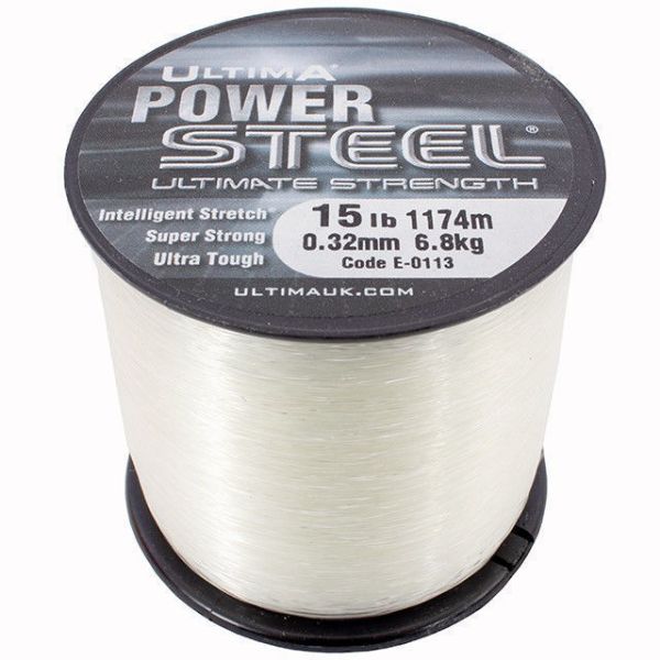 Ultima Power Steel 20lb Monofil 1/4oz Spool