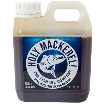 Holy Mackerel! 100% Pure Fish Oil - 1 Litre Holy Mackerel! 100% Pure Fish Oil - 1 Litre