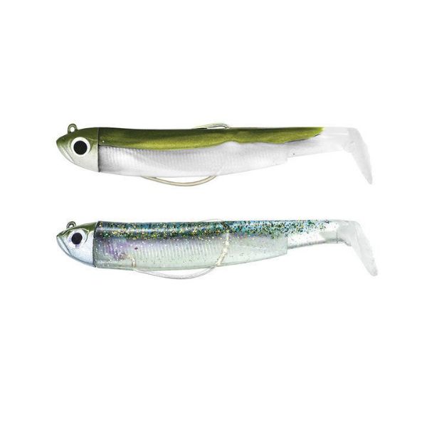 Fiiish Black Minnow 70 kaki / Ghost Minnow 3g Shore Double Combo