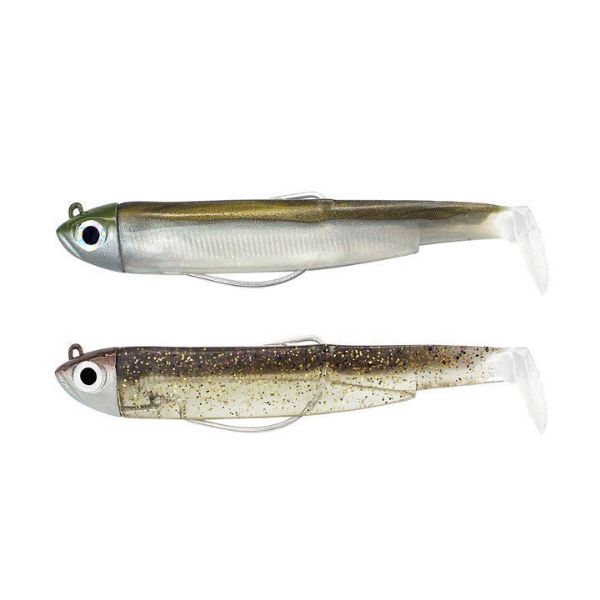 Fiiish Black Minnow 90 Kaki Macchiato 5g Shore Double Combo