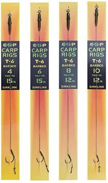 ESP Carp Rigs T-6 Barbed ESP Carp Rigs T-6 Barbed