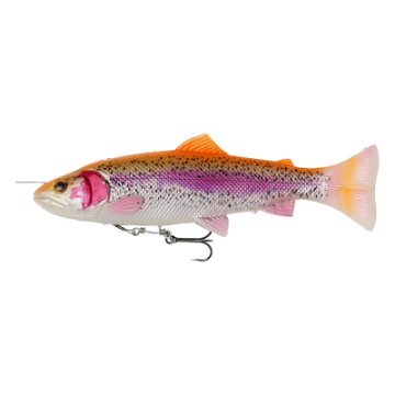 4D LINE THRU PULSE TAIL TROUT 16CM 51G SLOW SINK ALBINO TROUT 4D LINE THRU PULSE TAIL TROUT 16CM 51G SLOW SINK ALBINO TROUT