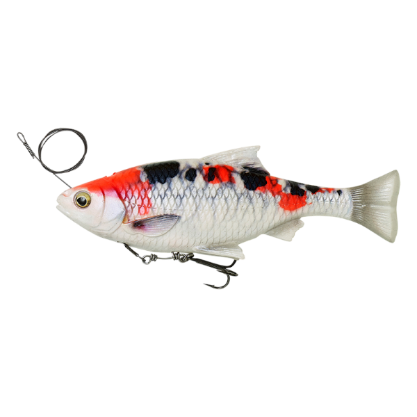 4D LINE THRU PULSE TAIL ROACH 18CM 90G SLOW SINK KOI