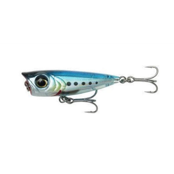 3D MINNOW POPPER 4.3CM 4G FLOATING GHOST SARDINE