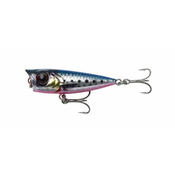 3D MINNOW POPPER 4.3CM 2.6G FLOATING PINK BELLY SARDINE