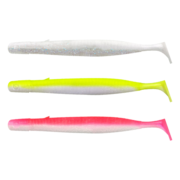 Gravity Stick Paddletail 14cm 15g Sinking High Vis 6pc