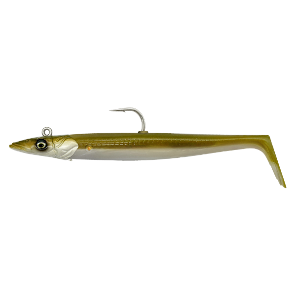 SANDEEL V2 14CM 33G SINKING KHAKI 2+1