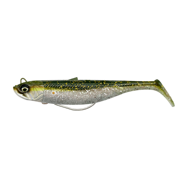 SAVAGE MINNOW WL 10CM 16G GREEN SILVER 2+1