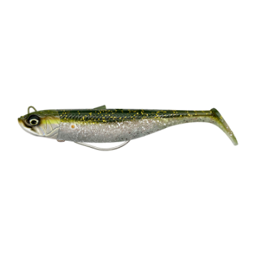 SAVAGE MINNOW WL 12.5CM 28G GREEN SILVER 2+1 SAVAGE MINNOW WL 12.5CM 28G GREEN SILVER 2+1