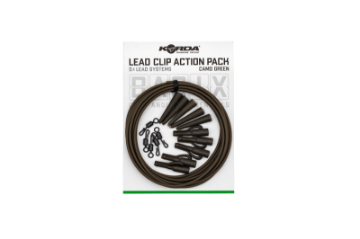 Korda Lead Clip Action Pack Camo Green Korda Lead Clip Action Pack Camo Green