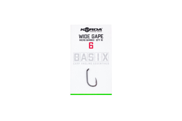 Korda Basix Wide Gape Size 4