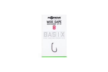 Korda Basix Wide Gape Size 8 Korda Basix Wide Gape Size 8