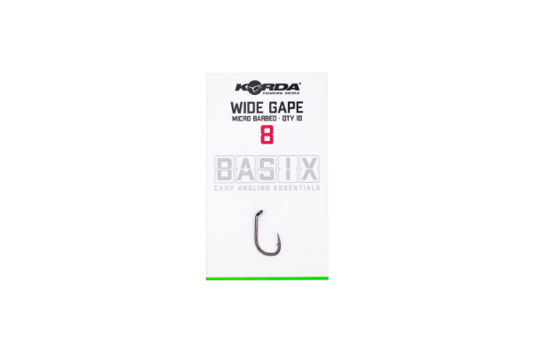 Korda Basix Wide Gape Size 8