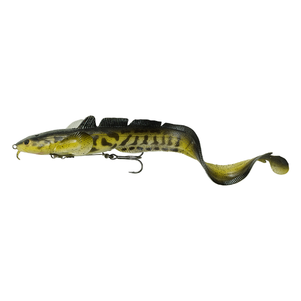 3D BURBOT SHALLOW 25CM 70G SLOW SINK BURBOT