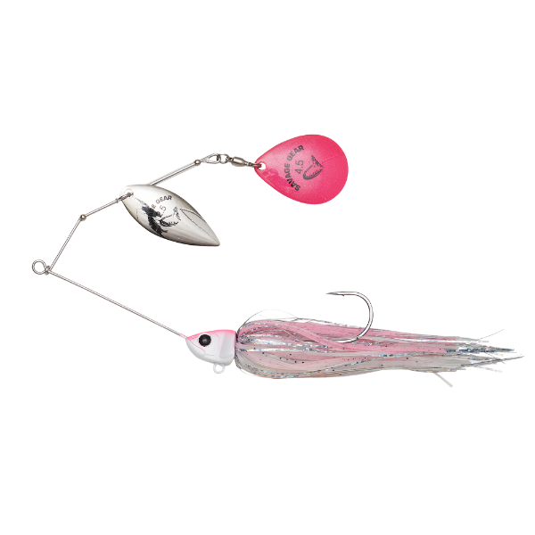 SAVAGE DA'BUSH SPINNERBAIT 14CM 21G SINKING PINK FLASH