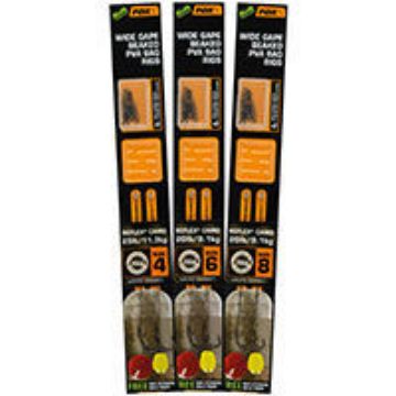 Fox Wide Gape Beaked PVA Rig 25lb sz4 Fox Wide Gape Beaked PVA Rig 25lb sz4