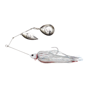 SAVAGE GEAR DA'BUSH SPINNERBAIT 14CM 21G SINKING WHITE SILVER HOLO SAVAGE GEAR DA'BUSH SPINNERBAIT 14CM 21G SINKING WHITE SILVER HOLO