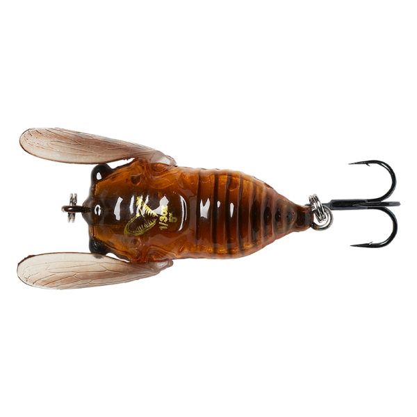 3D CICADA 3.3CM 3.5G FLOATING BROWN