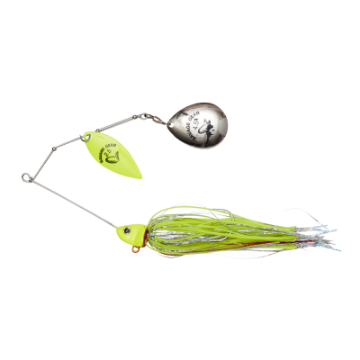 SAVAGE DA'BUSH SPINNERBAIT 14CM 21G SINKING YELLOW SILVER HOLO SAVAGE DA'BUSH SPINNERBAIT 14CM 21G SINKING YELLOW SILVER HOLO