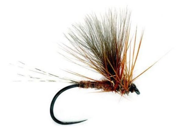 FULLING MILL CDC MARCH BROWN BARBLESS S15