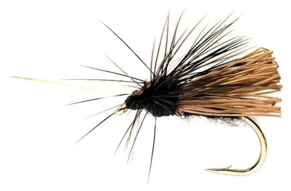 FULLING MILL DAVY CADDIS BLACK S14