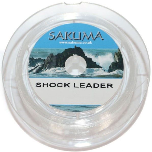 Sakuma Clear Shock Leader 60lb