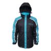 DRENNAN 25K WATERPROOFS JACKET AQUA/BLACK