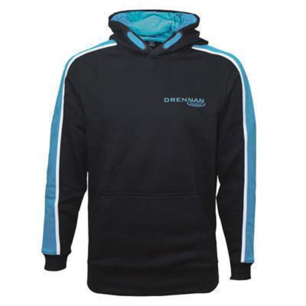 DRENNAN HEAVY HOODY BLACK