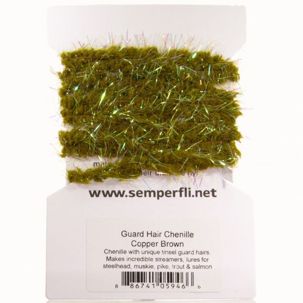 Semperfli Guard Hair Chenille SF2050 Copper Brown
