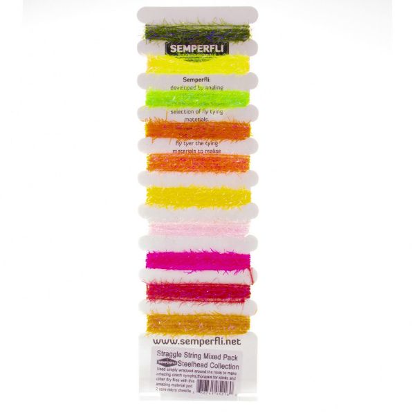 Semperfli Straggle String Multicard Pack Steelhead Collection