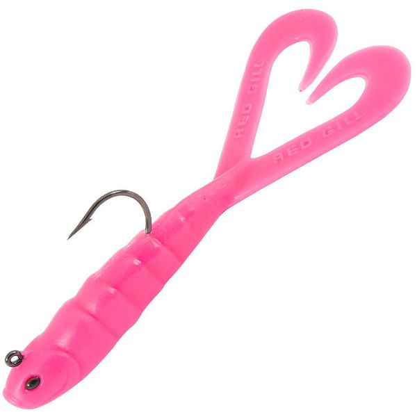 Red Gill Twin Turbo Cod Lures Bubblegum Pink