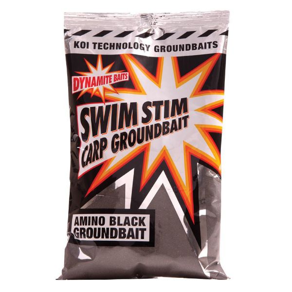 DYNAMITE BAITS SWIM STIM - AMINO BLACK GROUNDBAIT