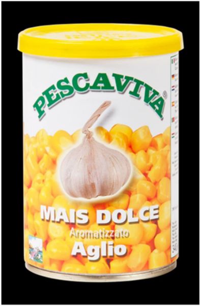 PESCAVIVA SWEETCORN GARLIC