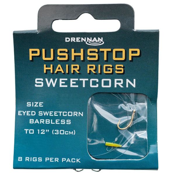 DRENNAN SWEETCORN PUSHSTOP HAIR RIGS