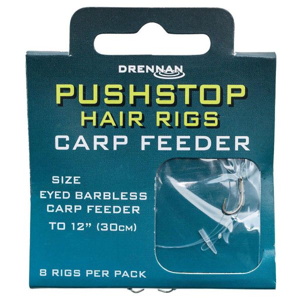 DRENNAN CARP FEEDER PUSHSTOP HAIR RIGS