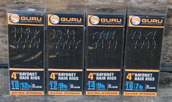 Picture of Guru Bayonet Hair Rigs 4''