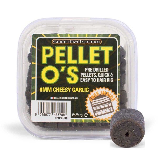 SONU CHEESY GARLIC PELLETS O'S 8MM